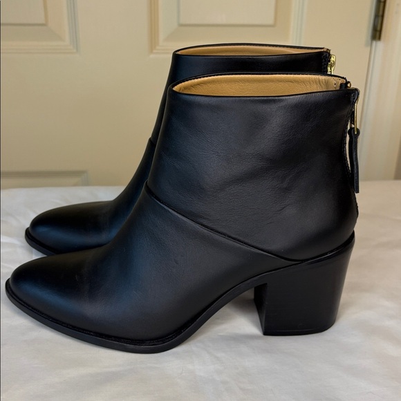 Nisolo Dari Black Leather Ankle Boot size 8.5 - Picture 8 of 13